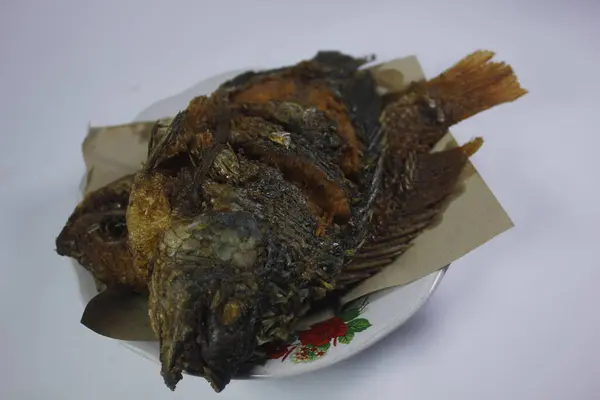 Tilapia kızartması Tilapia 'dan yapılan işlenmiş gıdalardan biridir.