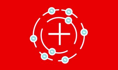 Virüs simgesi. Coronavirus işareti