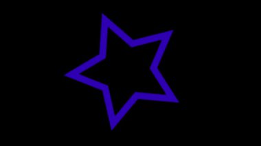 yıldız simgesi vektör illüstrasyonu