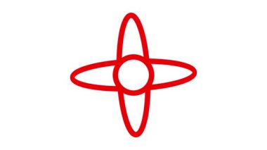 Otopark simgesi canlandırma videosunun vektör illüstrasyonu