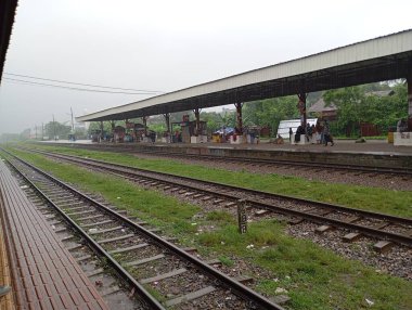 Demiryolu treninden görüntü