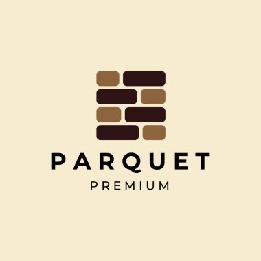 Parke yapı logosu vektör illüstrasyon tasarımı