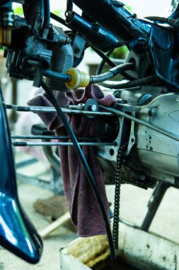 motor tadilatının bir parçası