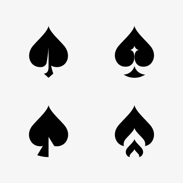 Aces Logo Design Wektor Ikona — Wektor stockowy