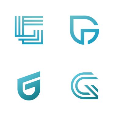 Letter G logo vector template element