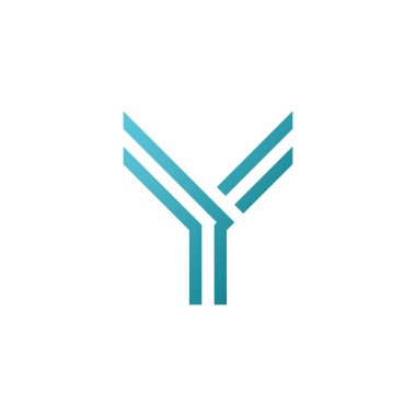 Letter Y logo vector creative template element