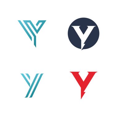 Letter Y logo vector creative template element