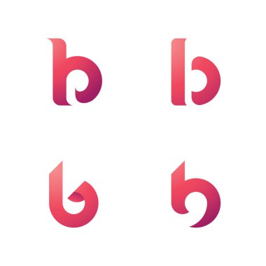 B letter Initial Logo design Template