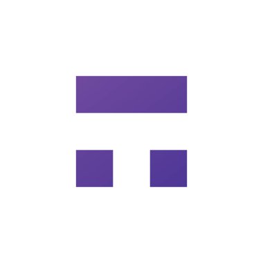 Mektup T logo simge tasarım şablonu