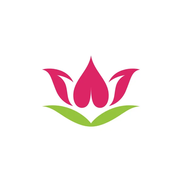 Modèle Logo Vectoriel Lotus Beauté — Image vectorielle