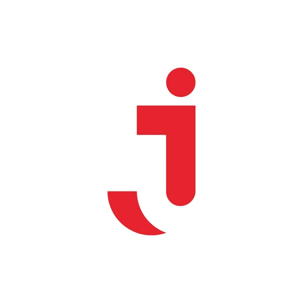 Lettre Logo Icône Modèle Conception — Image vectorielle