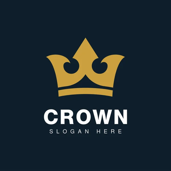 Λογότυπο Crown Royal King Queen Διάνυσμα Σύμβολο — Διανυσματικό Αρχείο