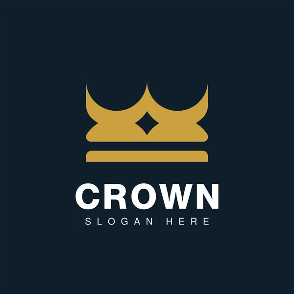 Λογότυπο Crown Royal King Queen Διάνυσμα Σύμβολο — Διανυσματικό Αρχείο