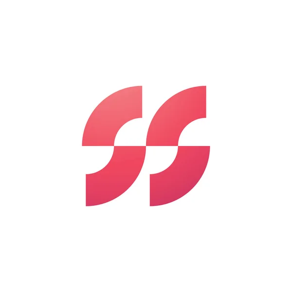 Buchstabe Logo Vektorvorlage Creative Letter Initiales Logo Design lizenzfreie Stockillustrationen