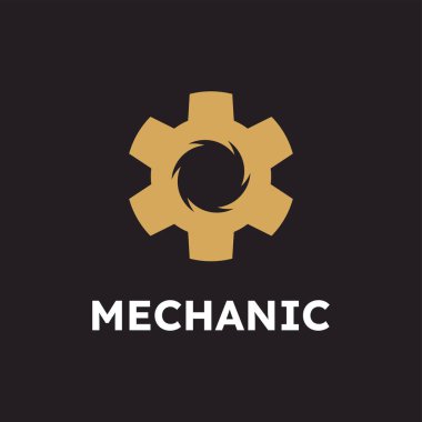 Dişli Logosu tasarım şablonu elementleri