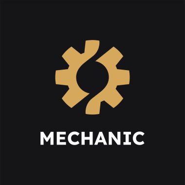 Dişli Logosu tasarım şablonu elementleri