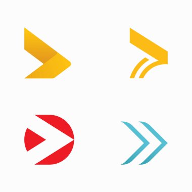 Ok İş logosu şablon vektör tasarımı