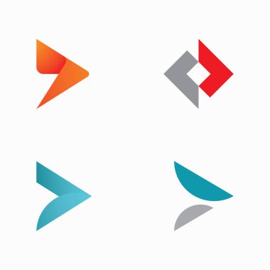 Ok İş logosu şablon vektör tasarımı