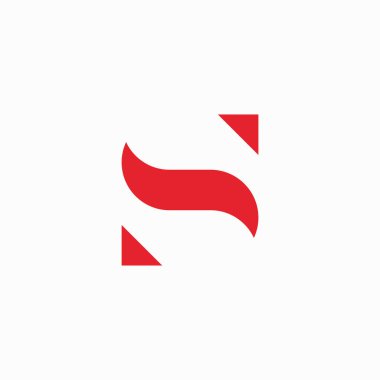S harfi logo vektör şablonu. Yaratıcı S Letter ilk logo tasarımı