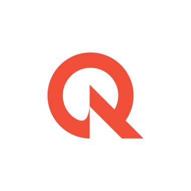 Q harfi logo tasarım şablon elementleri