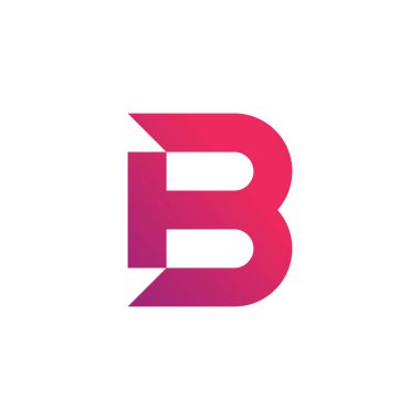 B letter Initial Logo design Template