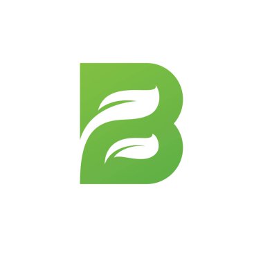 B letter Initial Logo design Template