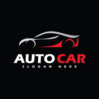 Araba Logosu Simgeleri, Otomobil Logosu. Motorlu araç silueti