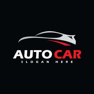Araba Logosu Simgeleri, Otomobil Logosu. Motorlu araç silueti