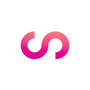 Sonsuzluk logo taşıyıcı şablonu tasarımı
