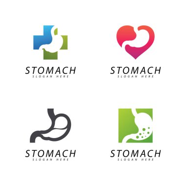 Mide Bakımı Logo Tasarım Şablonu