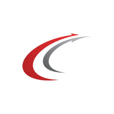 Daha Hızlı Logo Şablonu Vektör Tasarımı