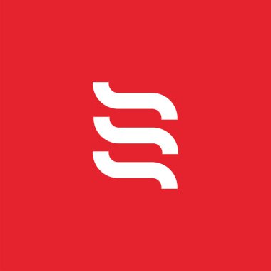 S harfi logo tasarımı. Marka için S logosu tasarımı