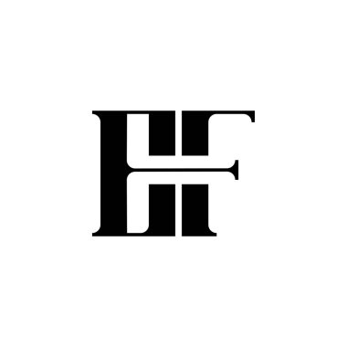 Yaratıcı Markalaşma İçin Eşsiz EF Tipografi Logosu