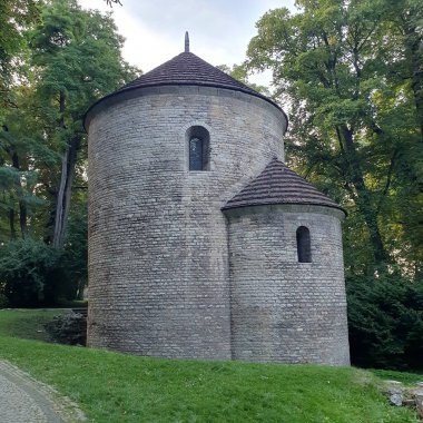 Romanesque rotunda of Saint Nicholas in Cieszyn clipart