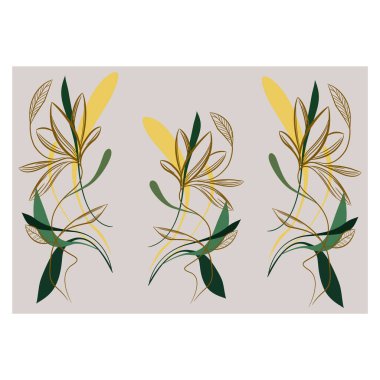 Genel bileşimi dengeli ve görsel olarak cazip olup çeşitli iç tasarım uygulamaları için uygundur.