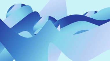 Mavi renklerle soyut arkaplan. Grafik tasarımınız için vektör illüstrasyonu.