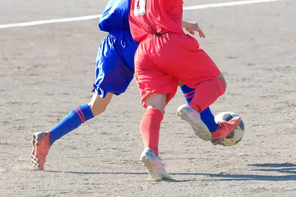 Футбол Японии Хоккайдо — стоковое фото