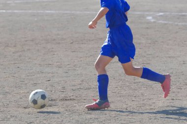 Hokkaido japan 'da futbol maçı