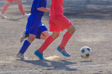 Hokkaido japan 'da futbol maçı