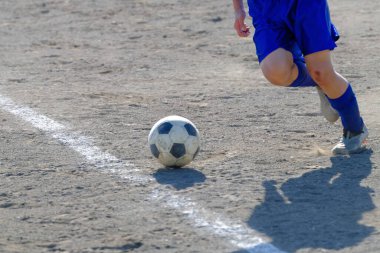 Hokkaido japan 'da futbol maçı