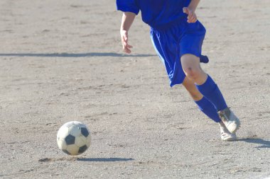 Hokkaido japan 'da futbol maçı