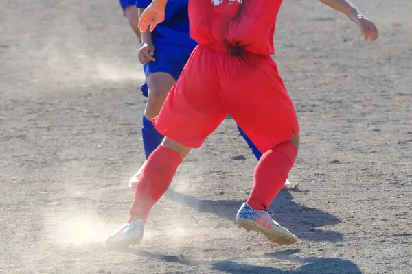 Partita Calcio Giappone Hokkaido — Foto Stock
