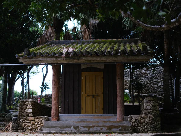 Edificio Sagrado Utaki Okinawa Japón — Foto de Stock