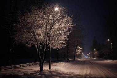 Hokkaido Japonya 'da kar günü