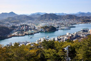 Scenery of Onomichi city hiroshima