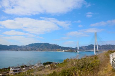 ikuchi bridge in ehime japan