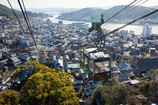 Krajobraz Miasta Onomichi Hiroszima — Zdjęcie stockowe