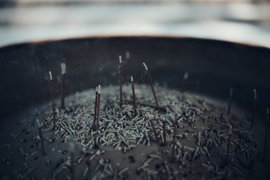 incense stick in japanese temple