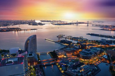 Minatomirai yokohama manzarası