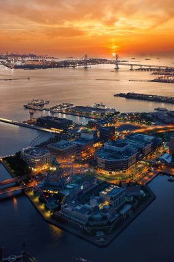 Minatomirai yokohama manzarası